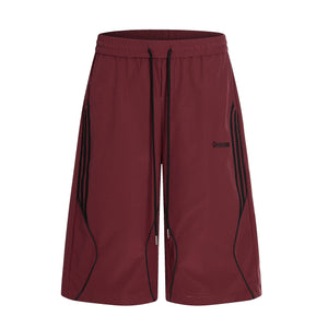 Stripe Panel | Sport Shorts - Santo