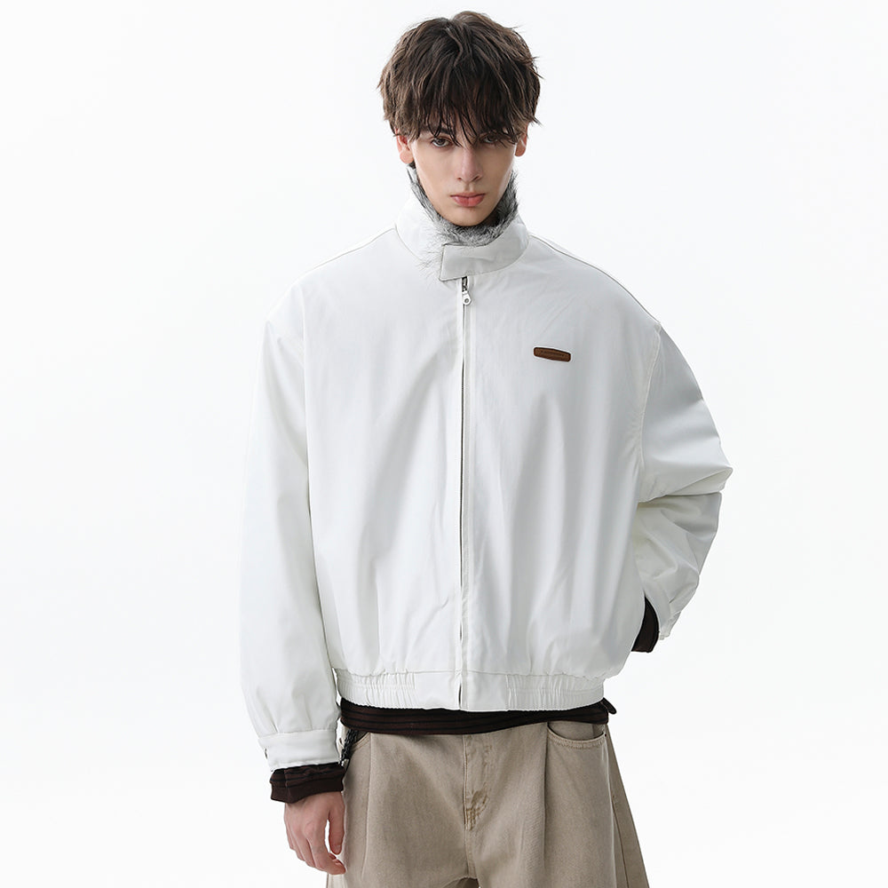 Giacca invernale con ricamo scheletro Furry Fright | Skeleton