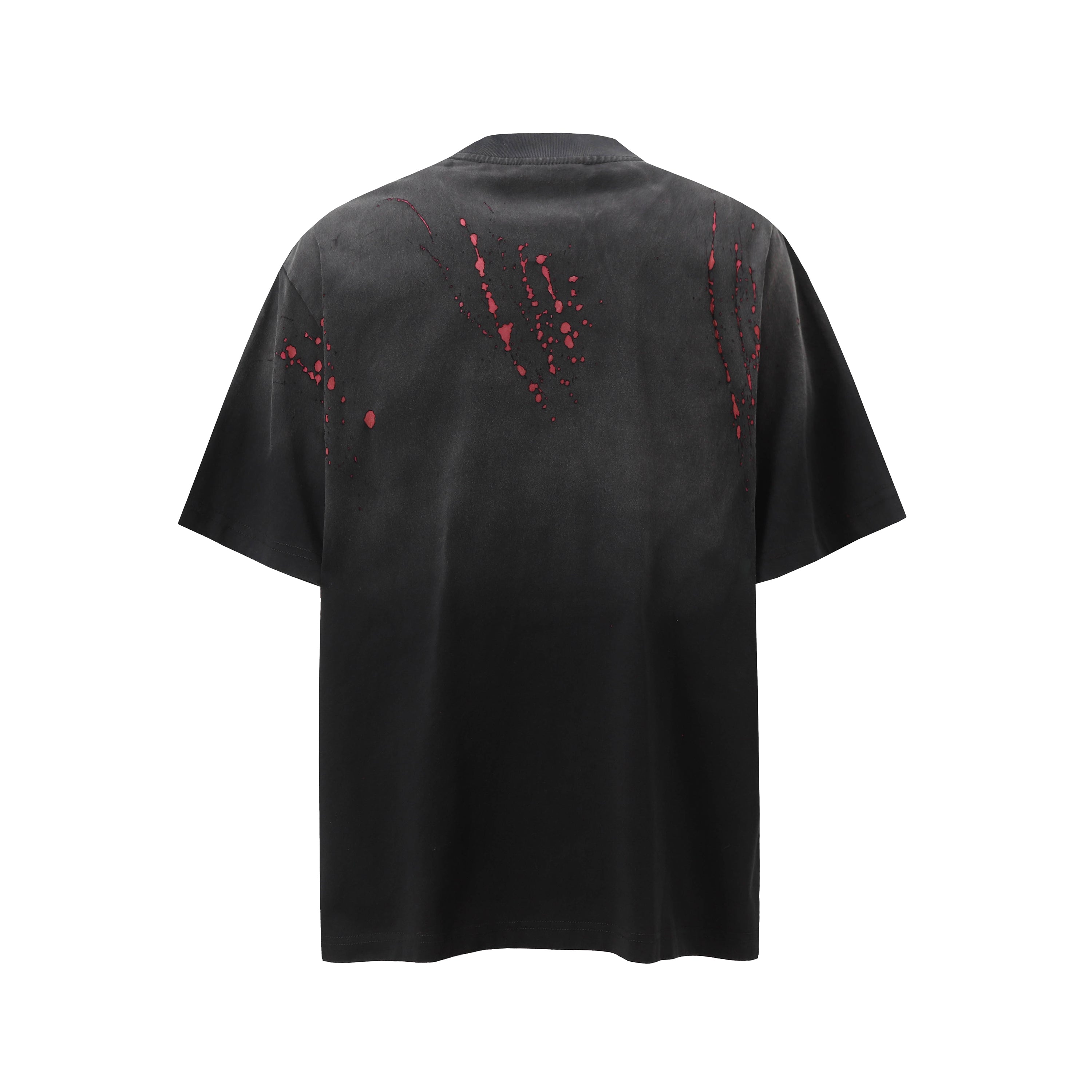Splatter Graphic | Black T-Shirt - Santo