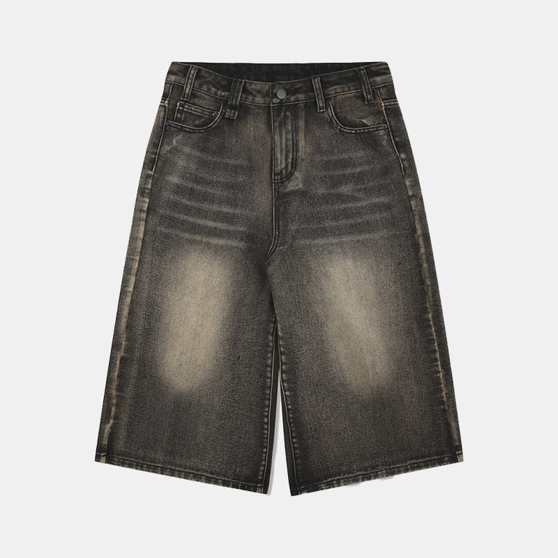 "Vintage Washed" Denim Shorts - Santo