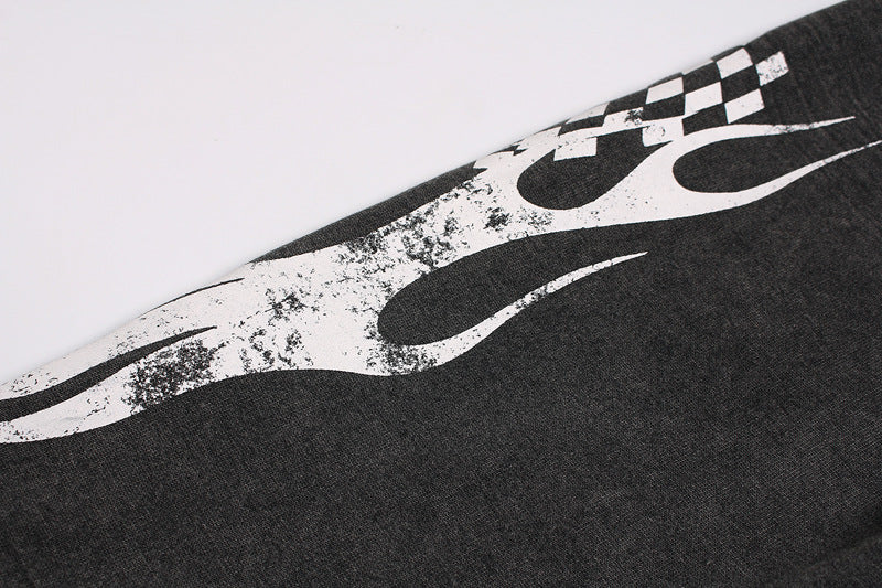 Washed Racing | Zip Up Hoodie