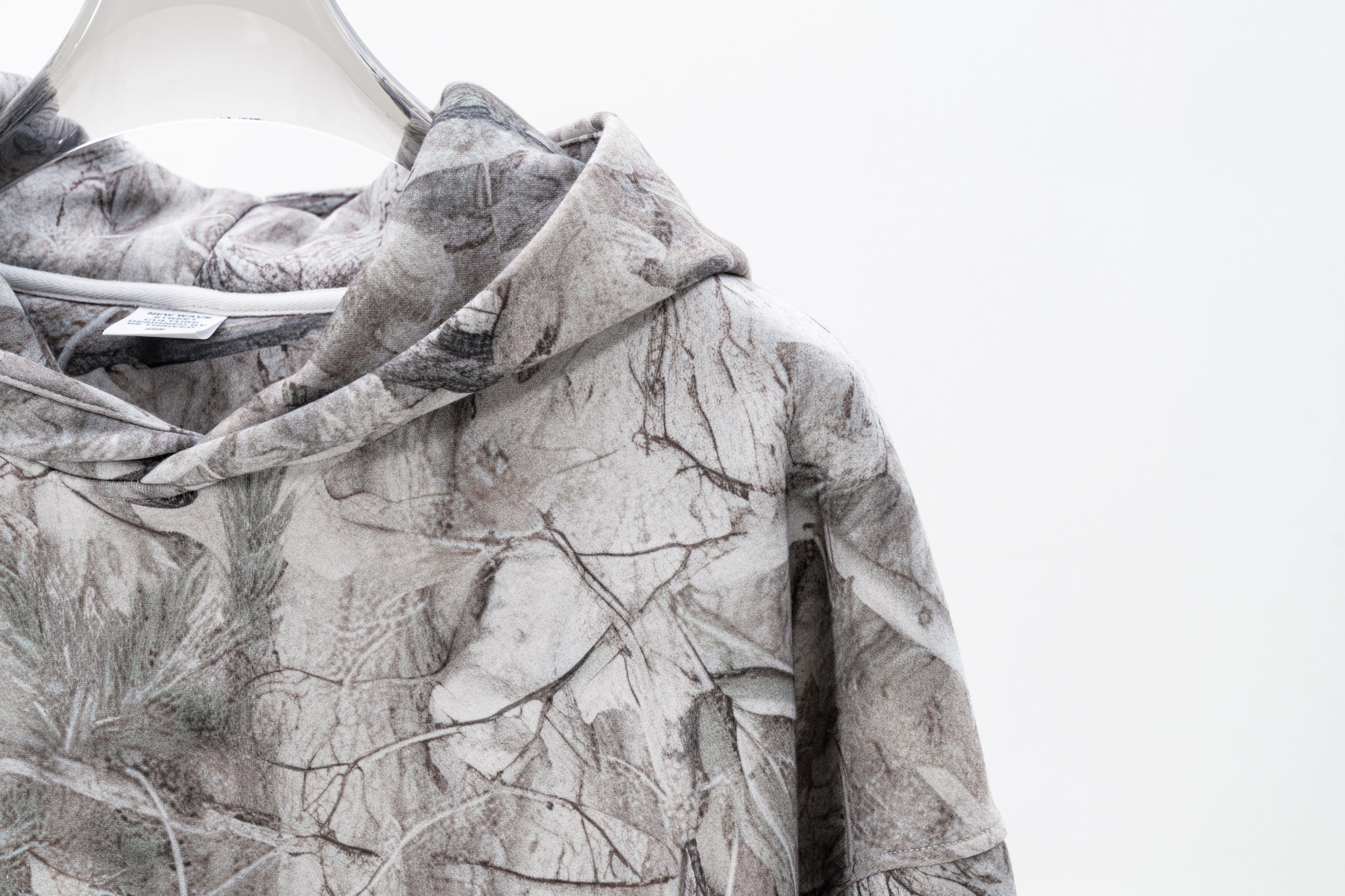 Tree Branch Camo Print | Oversized Hoodie - Santo
