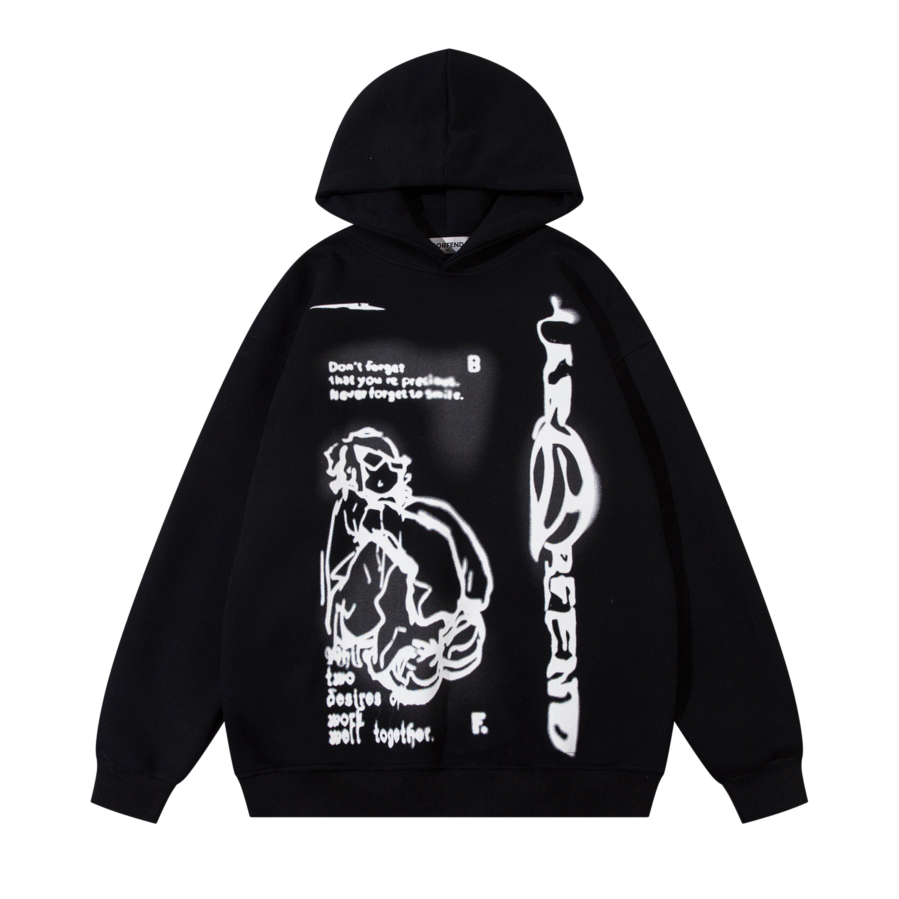 Anime Print | Oversized Hoodie