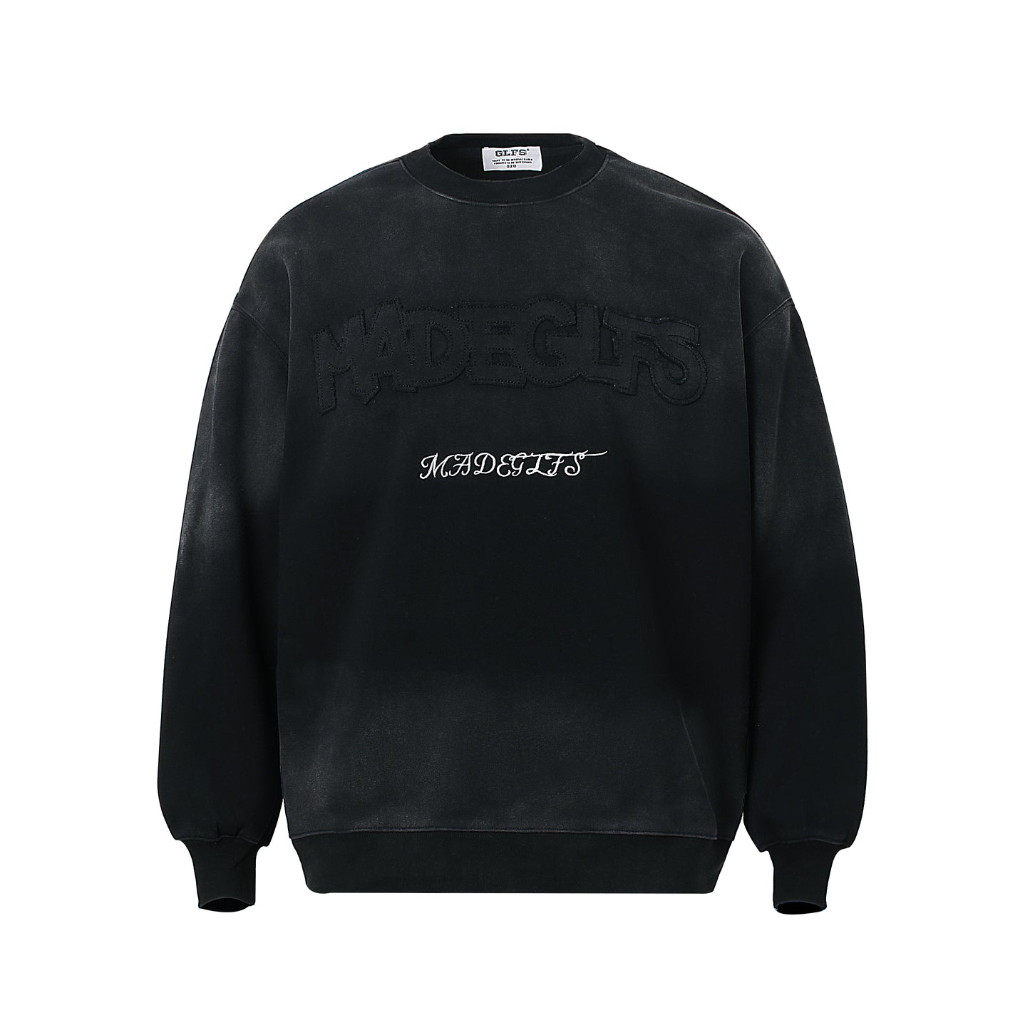 Embroidered Graphic Gradient | Casual Sweatshirt - Santo