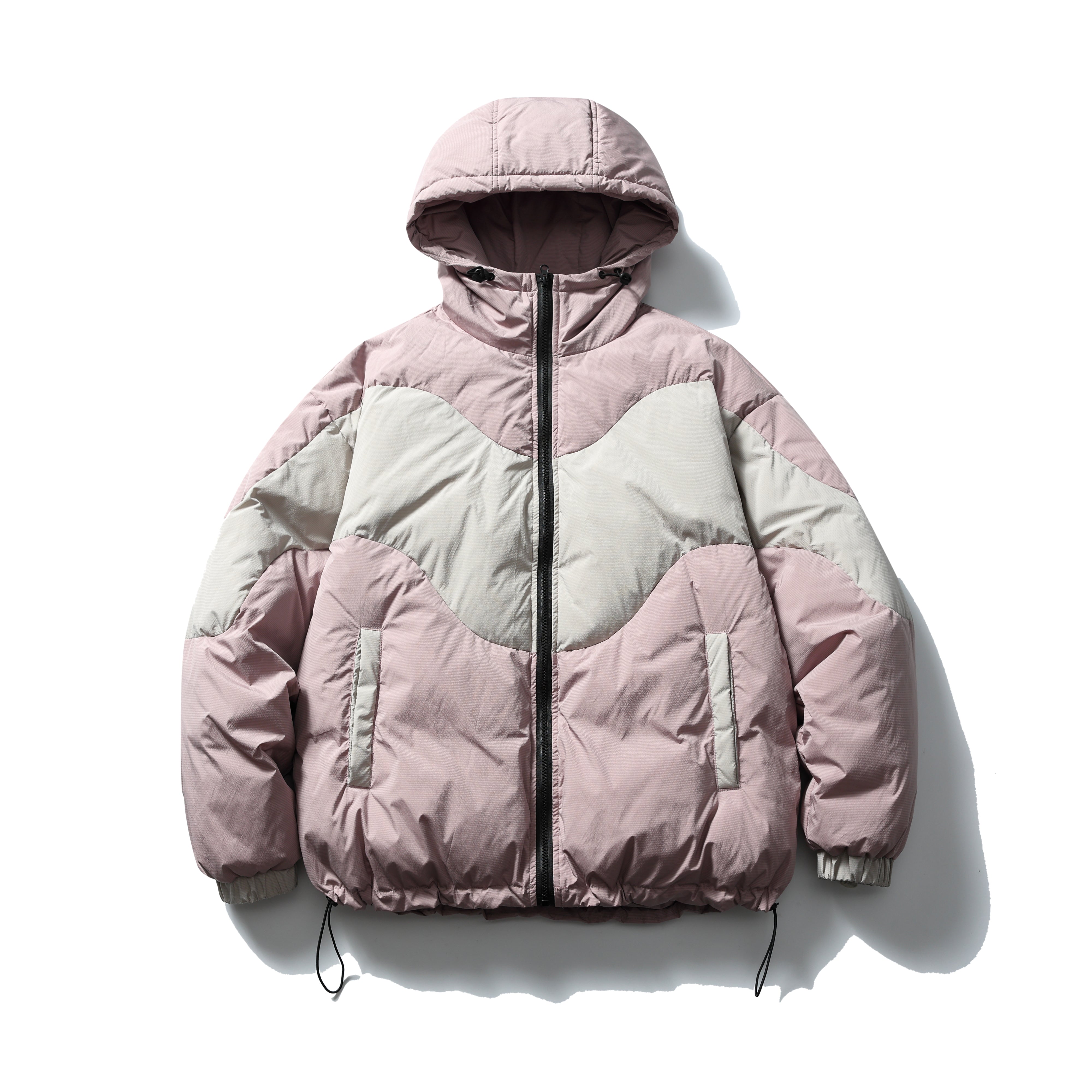 Dual Zone | Oversized Hooded Puffer - Santo
