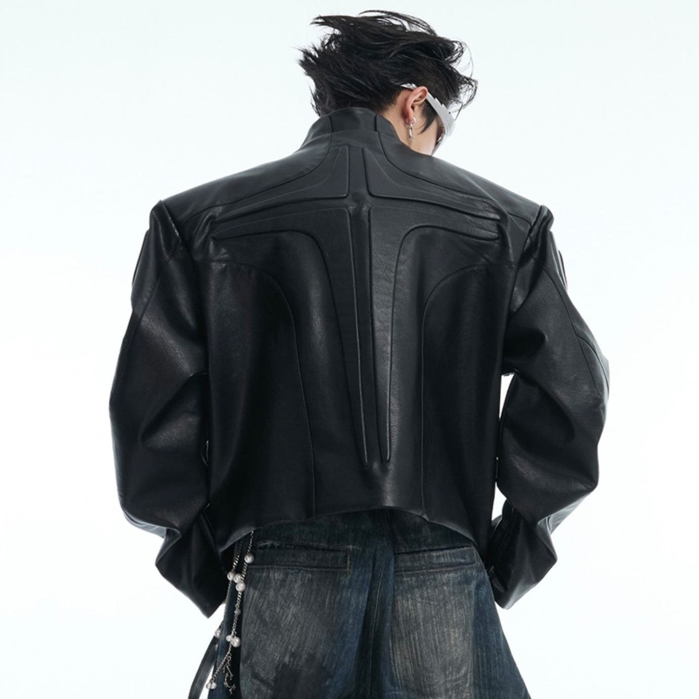 Cyberpunk PU Armor | Moto Jacket - Santo