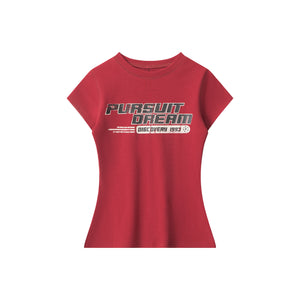 Dream Pursuit | Retro Graphic Slim Tee