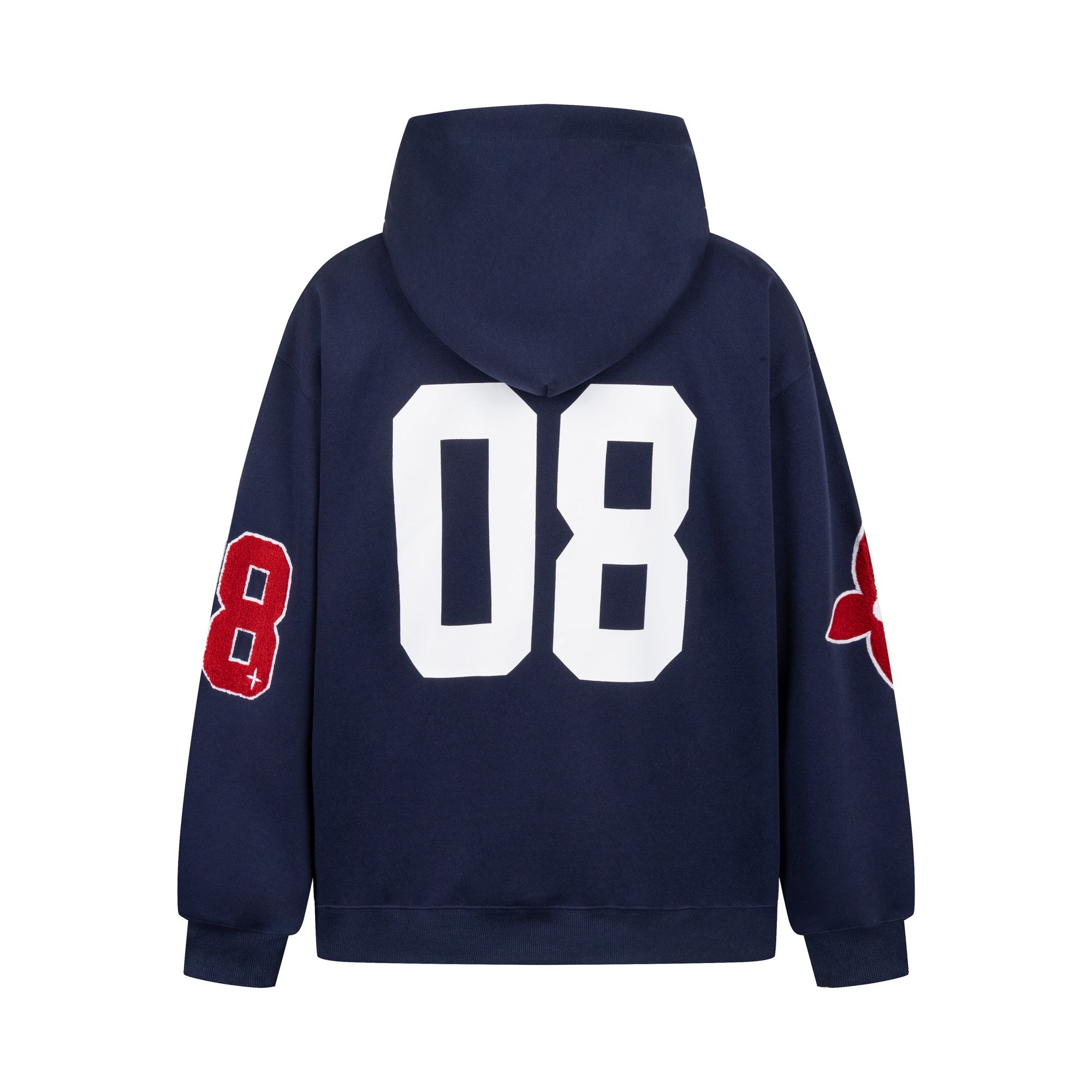 Varsity 08 | Graphic Zip-Up Hoodie