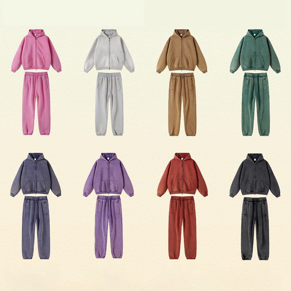 Vintage Unisex Washed Set - Santo