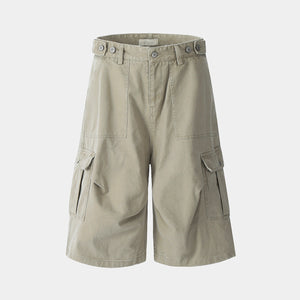 Adjustable Waist | Cargo Shorts - Santo