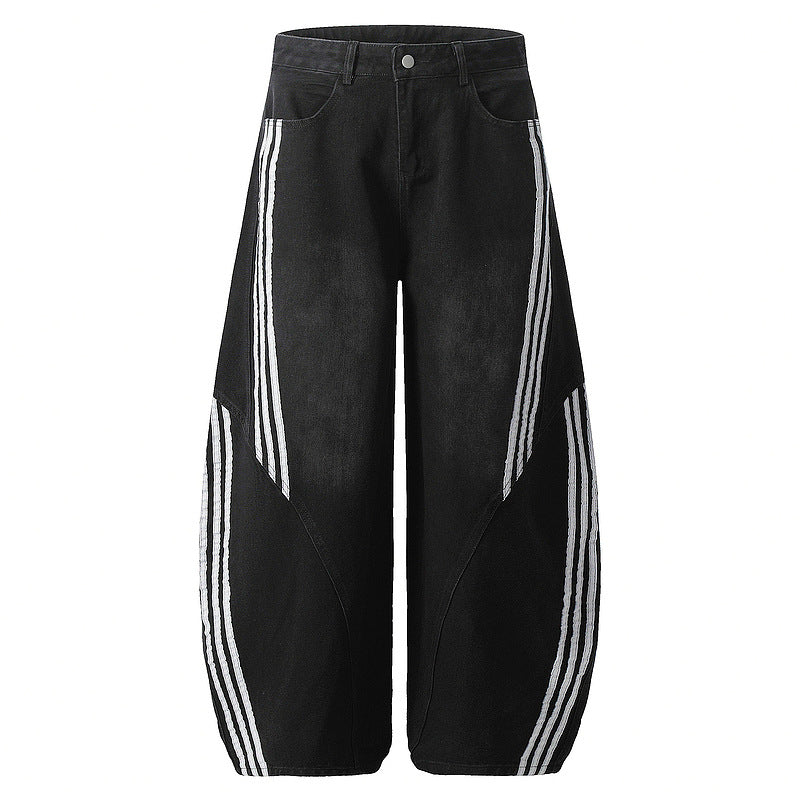 Men's Oversized Wide-Legged Jeans