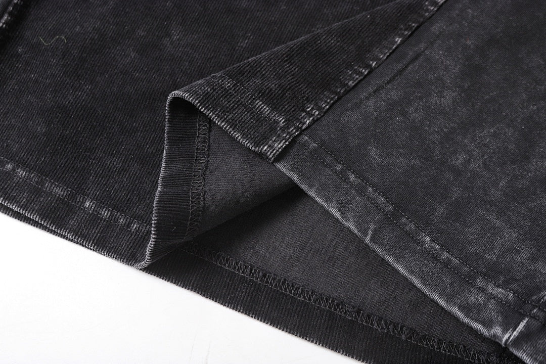 Panel Stitch Cotton T-Shirt