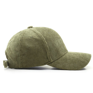 "Solid Corduroy" Baseball Cap - Santo