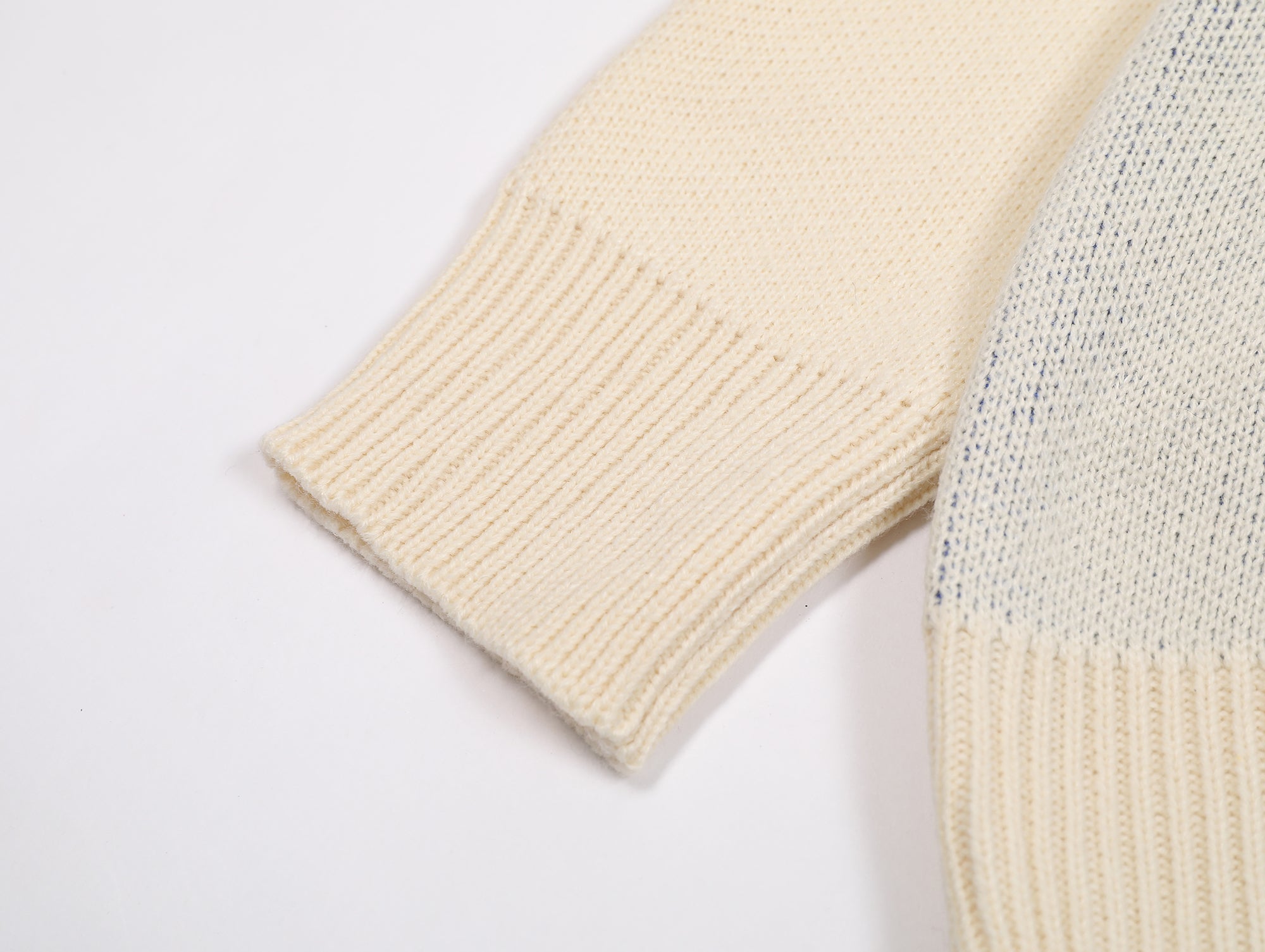 Tassel Groove | Textured Patchwork Sweater - Santo