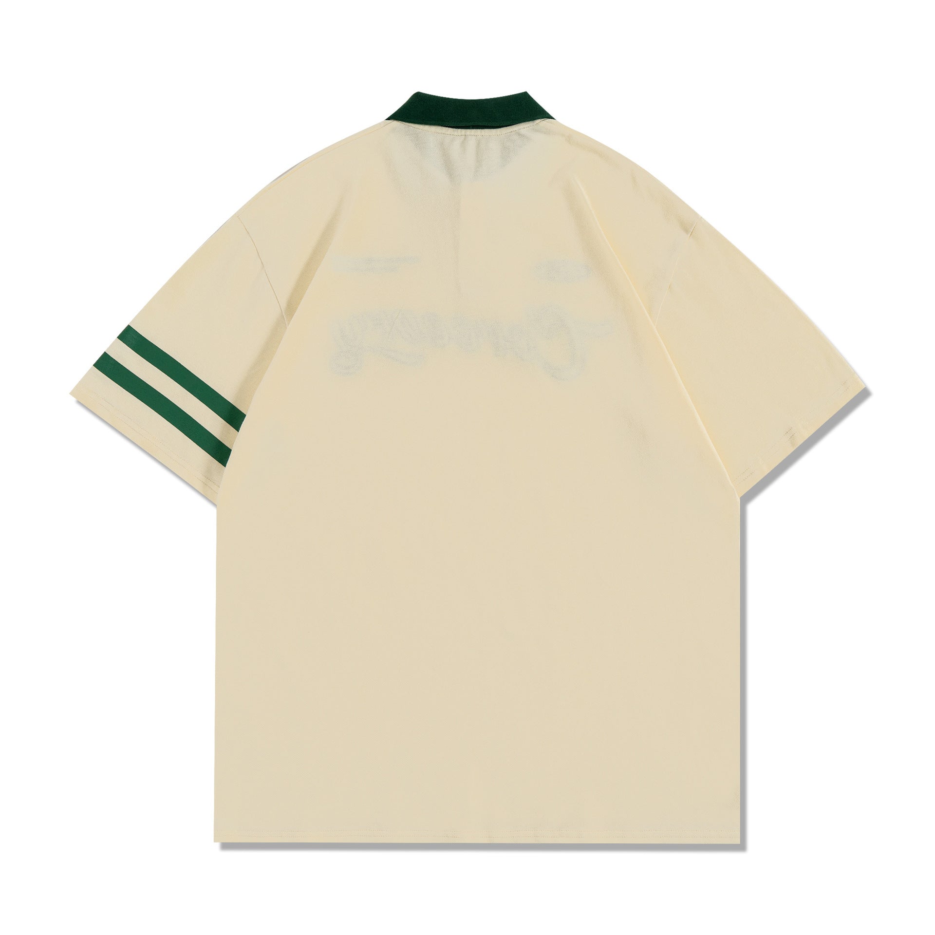 Embro Core | Embroidered Varsity Polo Shirt - Santo