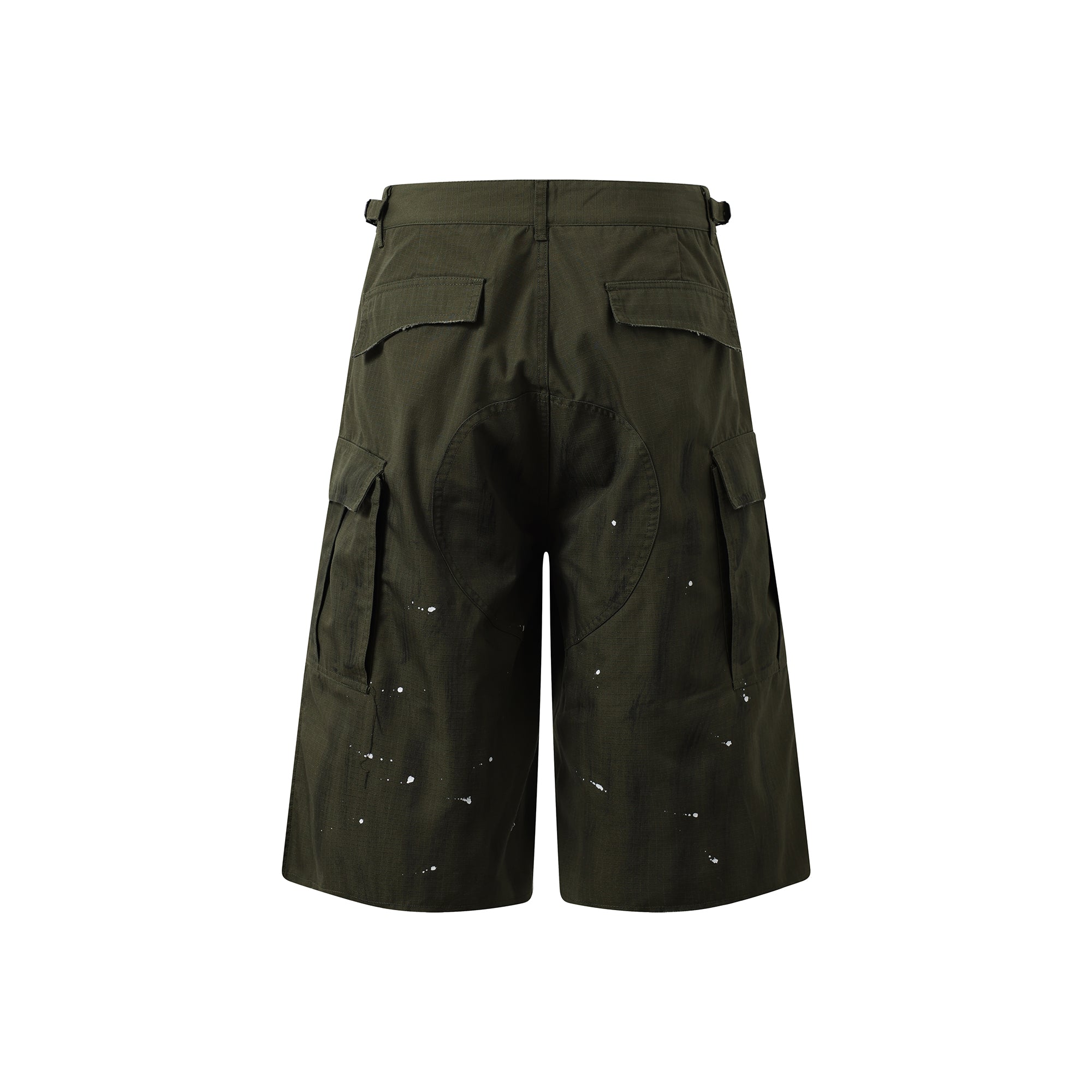 Tasche | Hip Hop Zip-up Pantaloncini lunghi con coulisse
