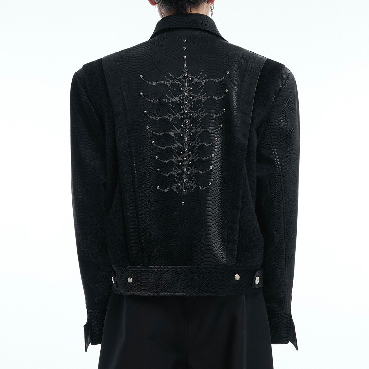 Dragon Patch | Leather Jacket - Santo