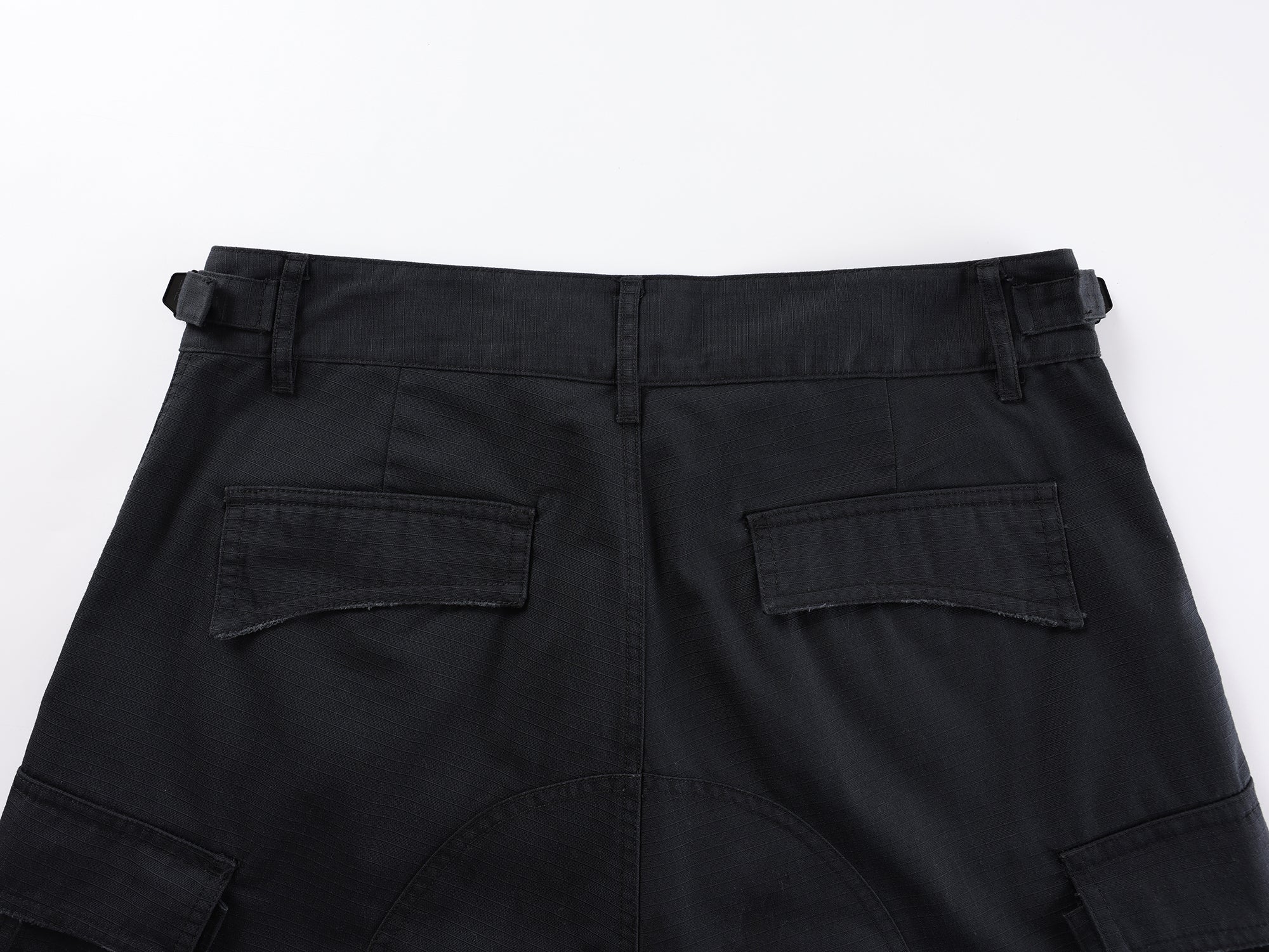 Tasche | Hip Hop Zip-up Pantaloncini lunghi con coulisse