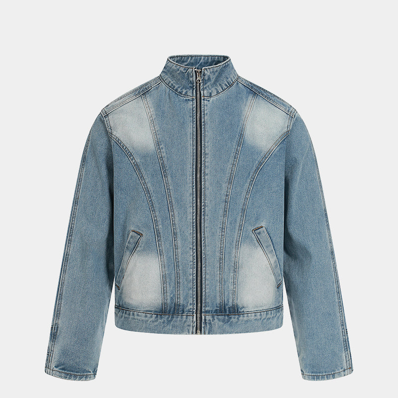 Washed Blue | Vintage Denim Jacket - Santo