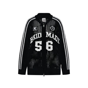 Sportswear | Retro Mesh Knit Jacket - Santo