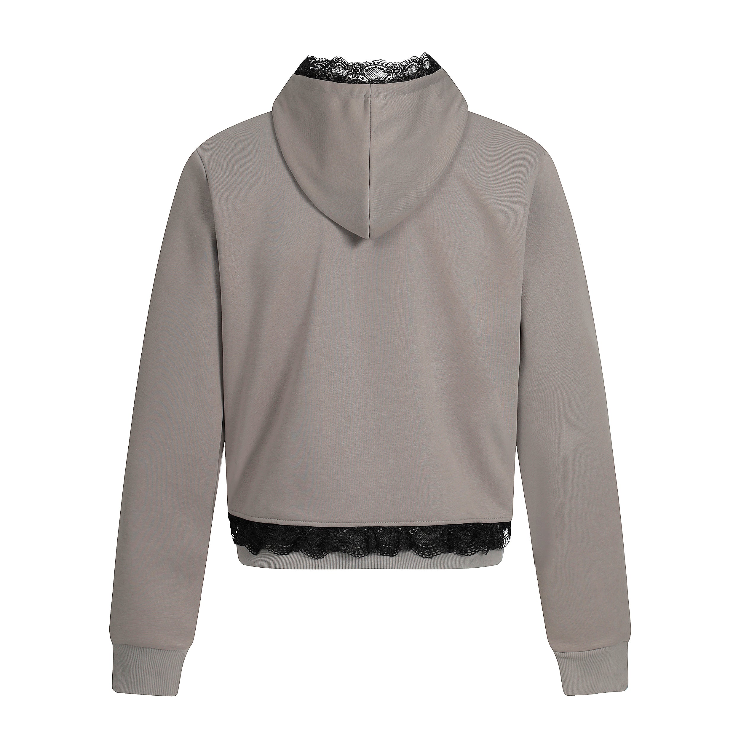 Gothic Spray Print | Zip Up Hoodie