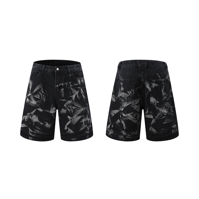 Washed Distressed | Denim Shorts - Santo