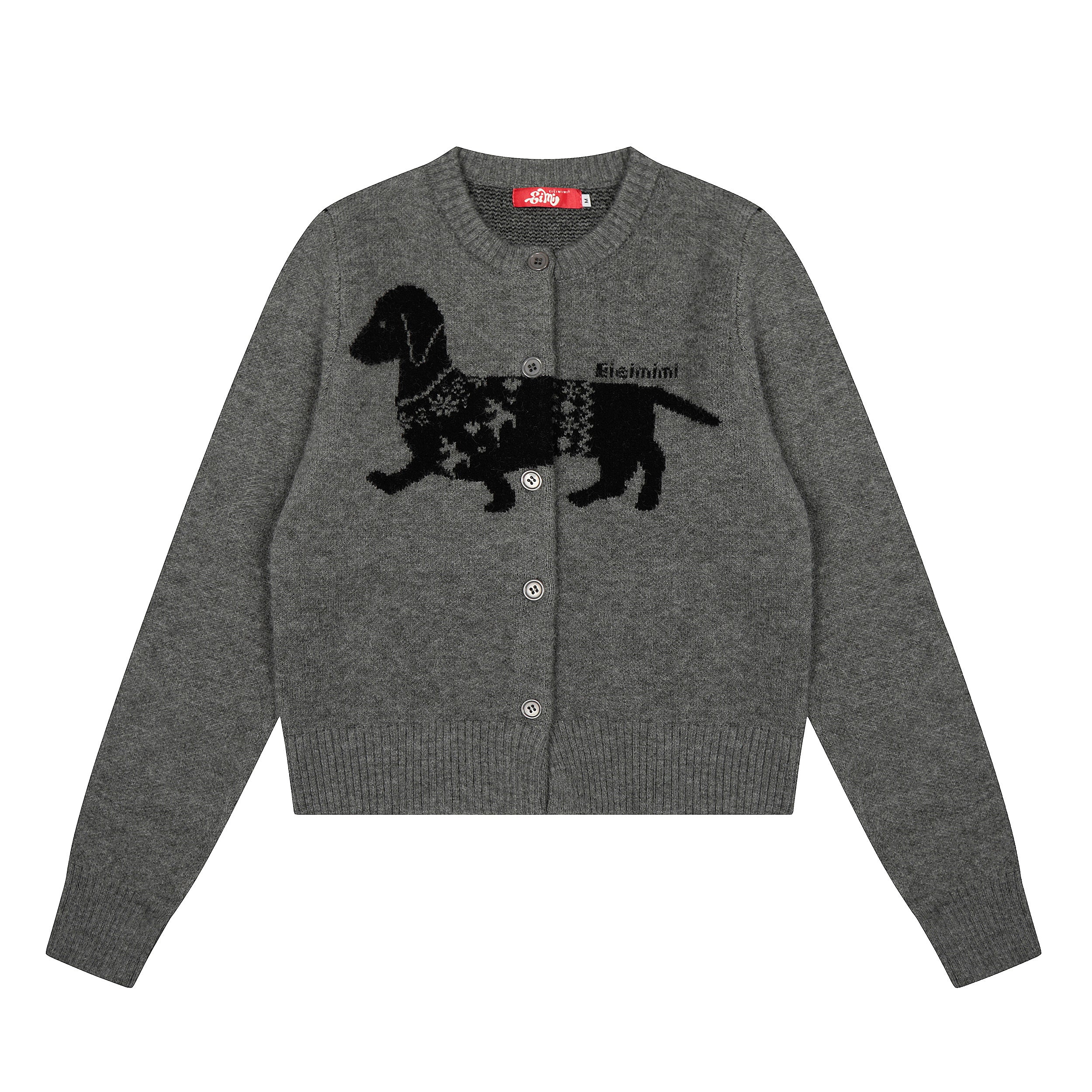 Doxie Knit | Dachshund Embroidered Cardigan