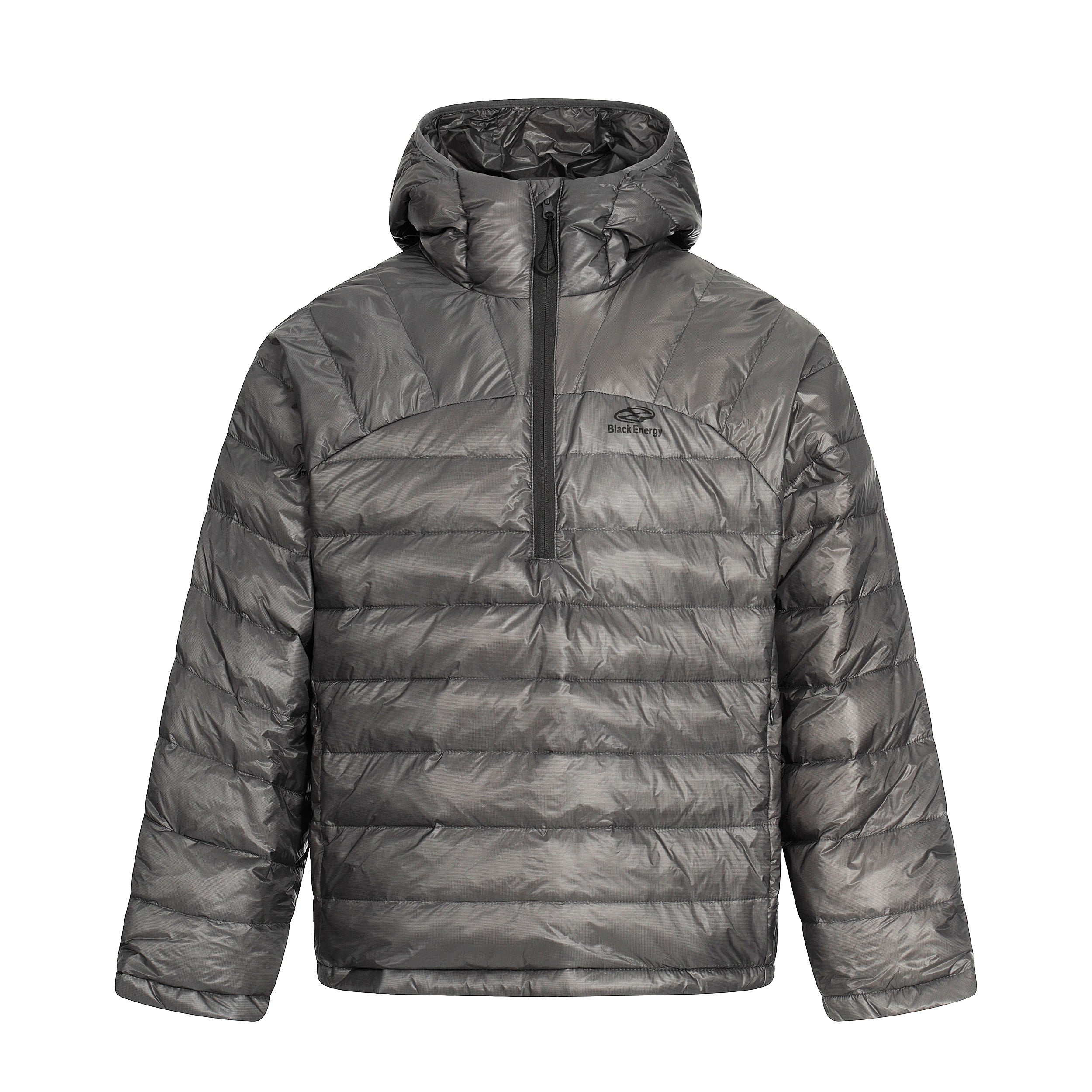 Lightweight Half-Zip | Hooded Puffer Jacket