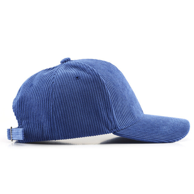 "Solid Corduroy" Baseball Cap - Santo
