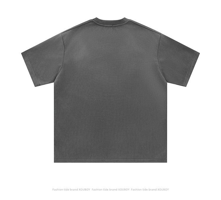 Futuristic | Hip Hop Star Rivet T Shirt - Santo