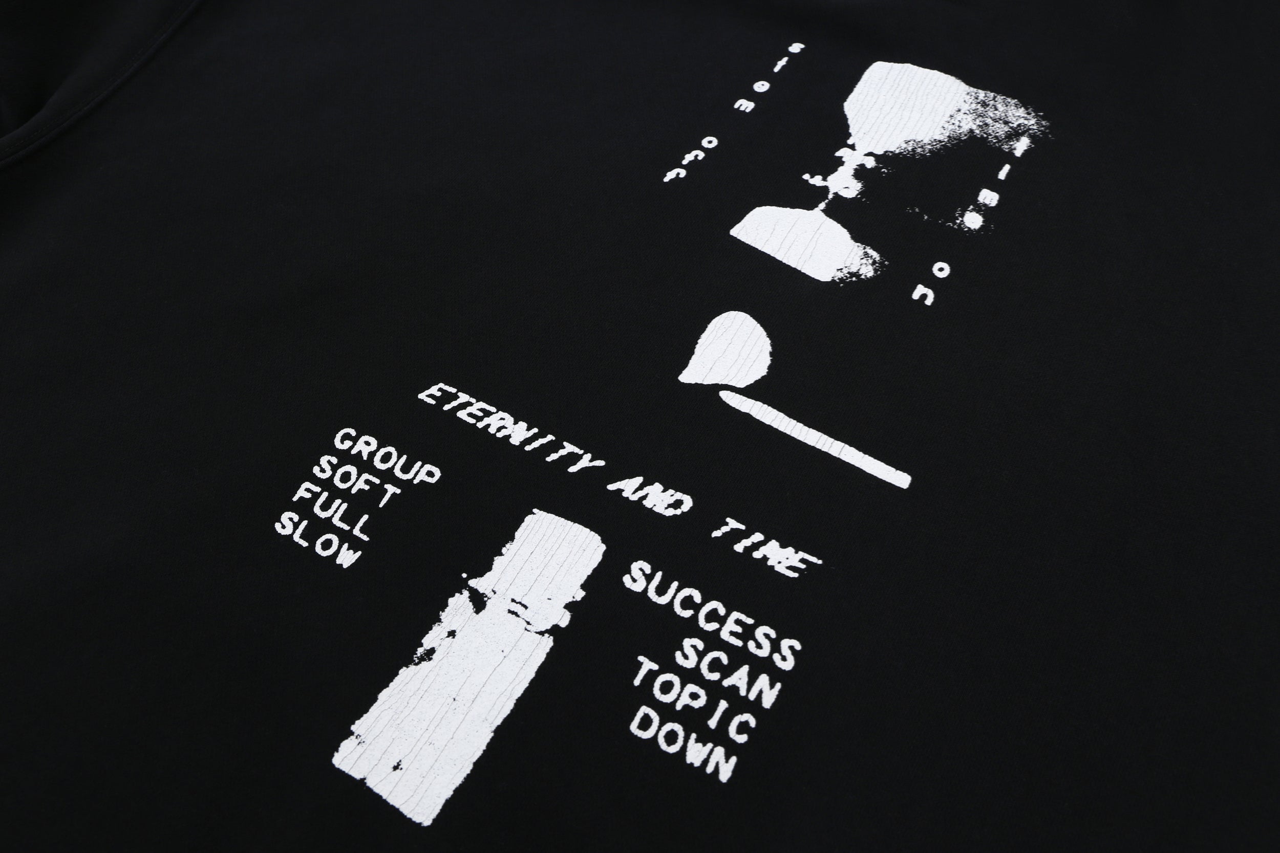 Abstract Look | Artistic Print Hoodie - Santo