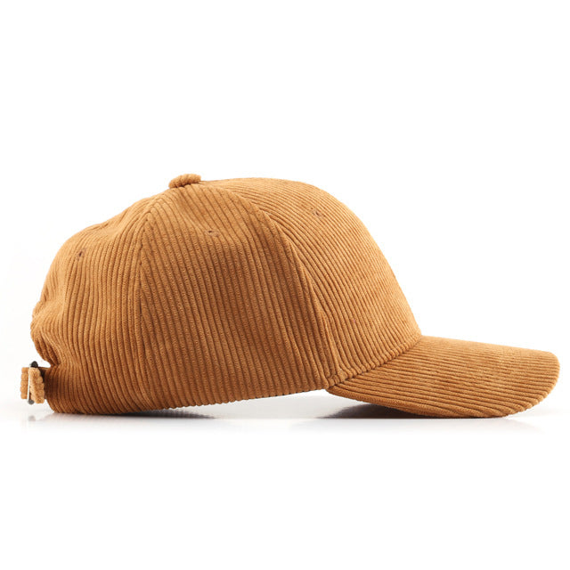 "Solid Corduroy" Baseball Cap - Santo