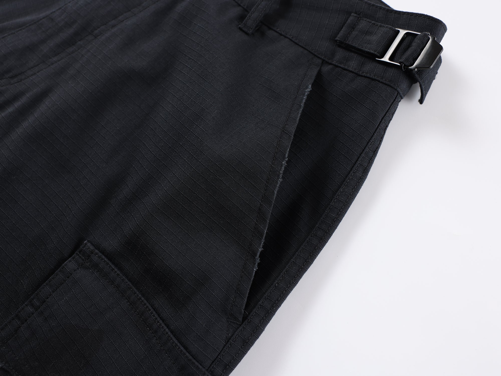 Tasche | Hip Hop Zip-up Pantaloncini lunghi con coulisse