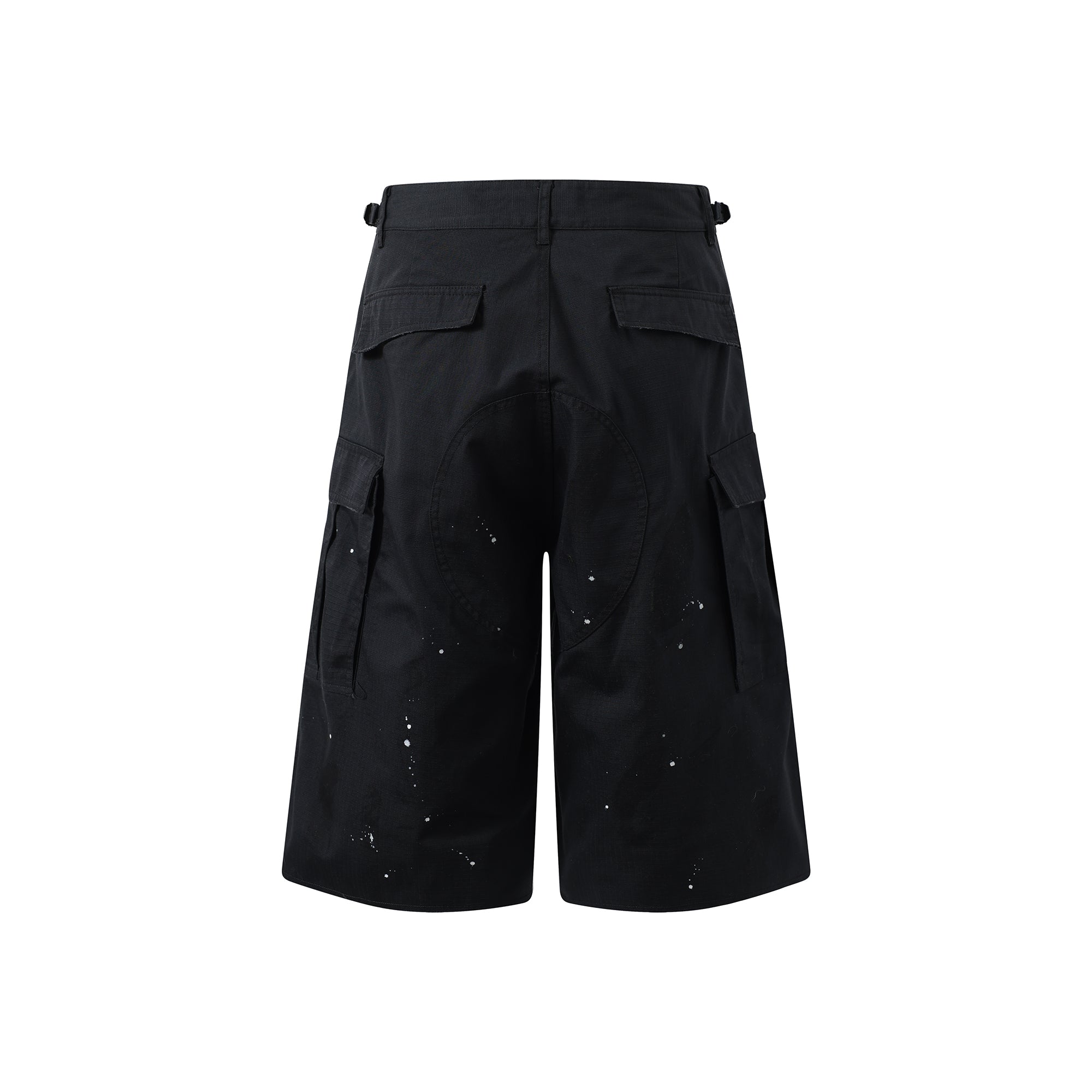 Tasche | Hip Hop Zip-up Pantaloncini lunghi con coulisse
