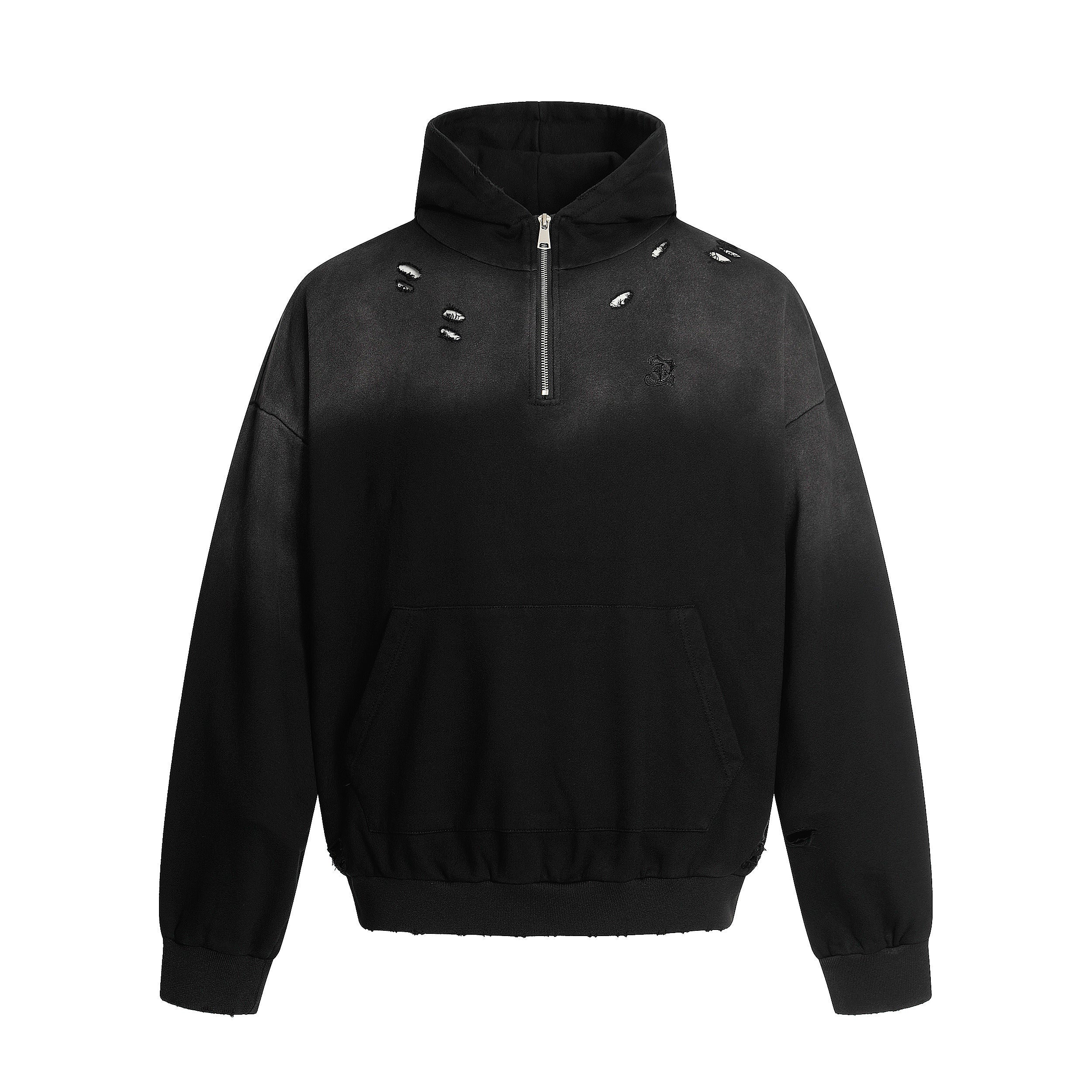 Distressed | Dip-Dye Hoodie