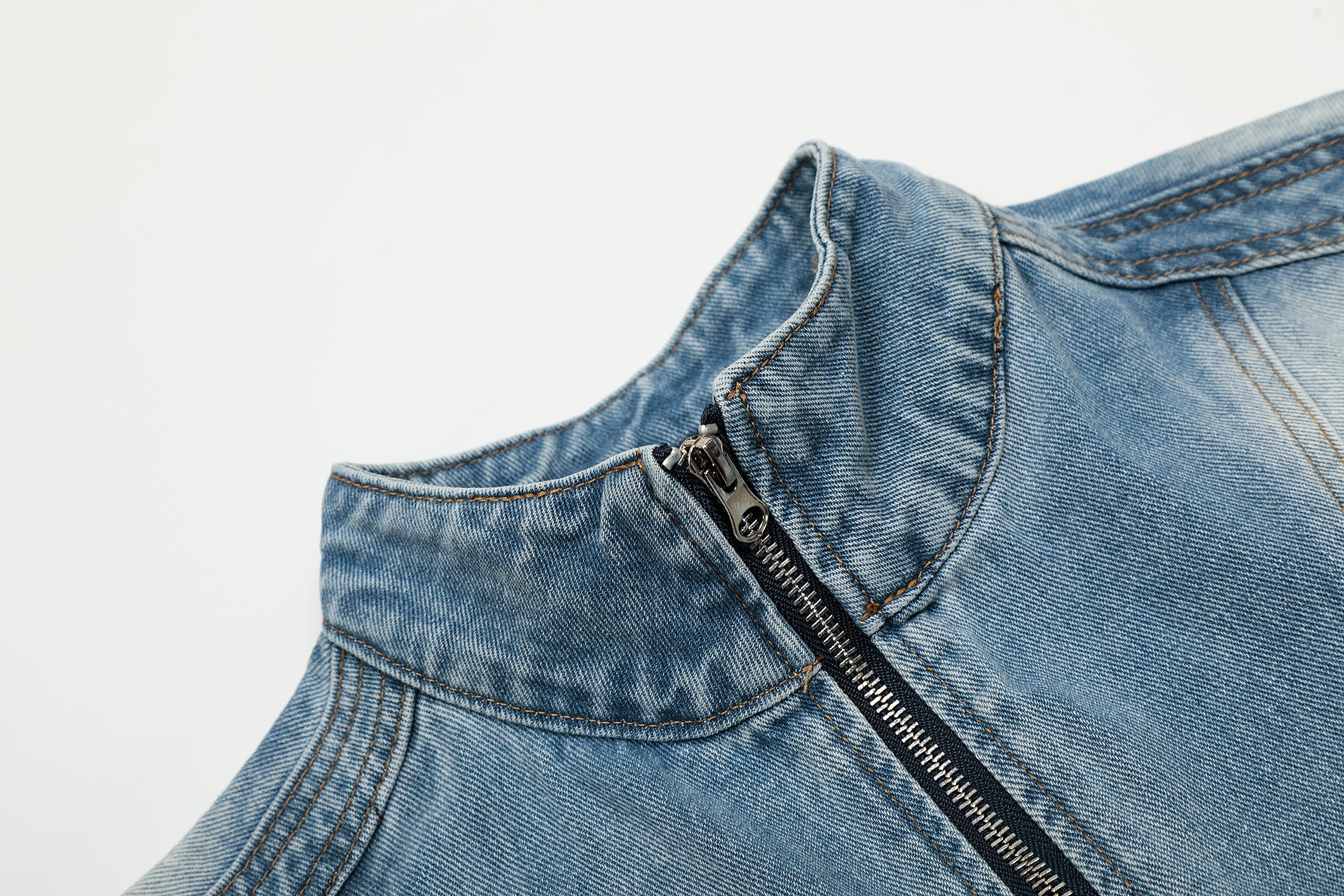 Washed Blue | Vintage Denim Jacket - Santo