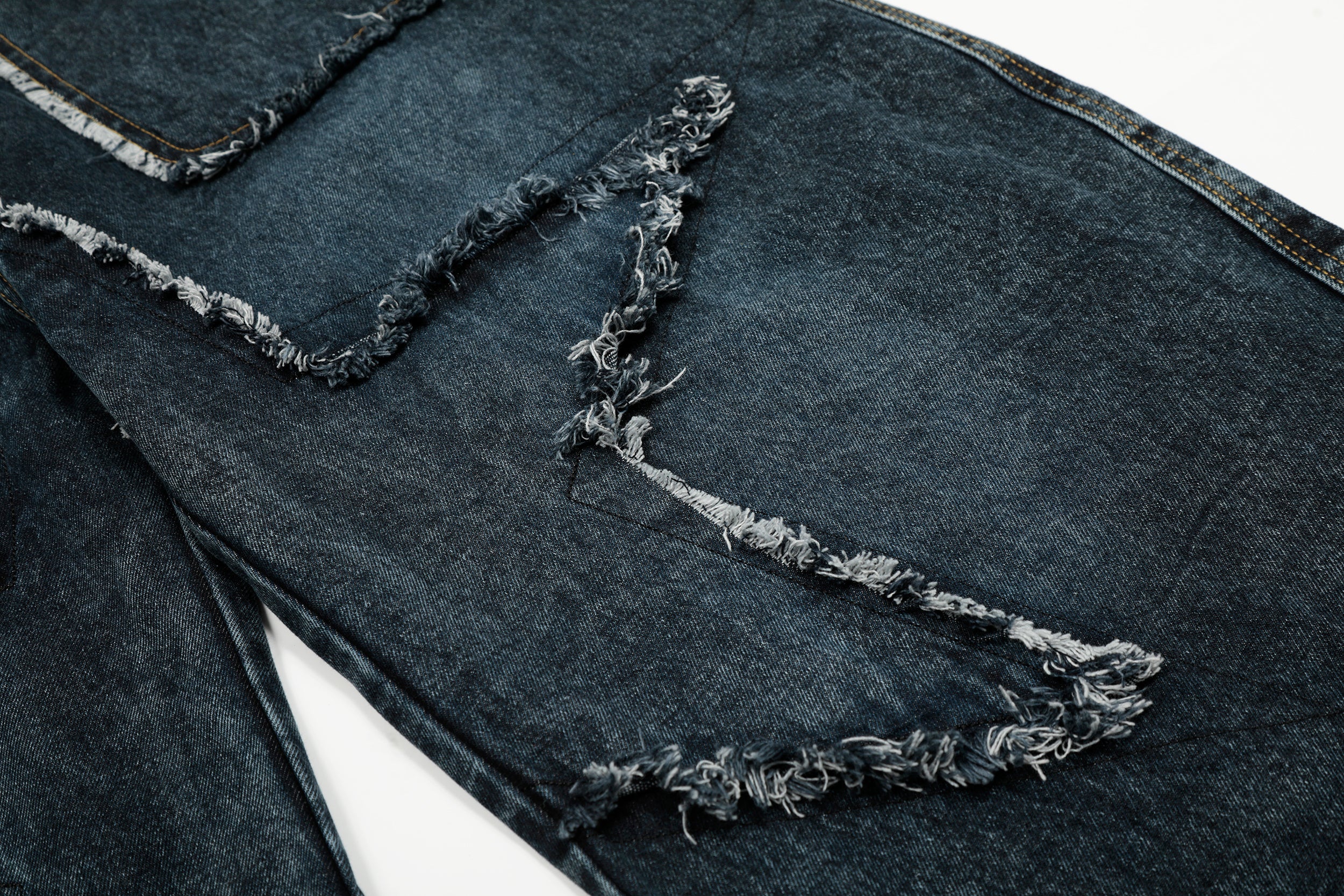 Star Patch Destroyed | Baggy Jeans - Santo