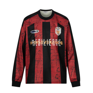 Retro Stripe Print | Athletic Sweatshirt - Santo