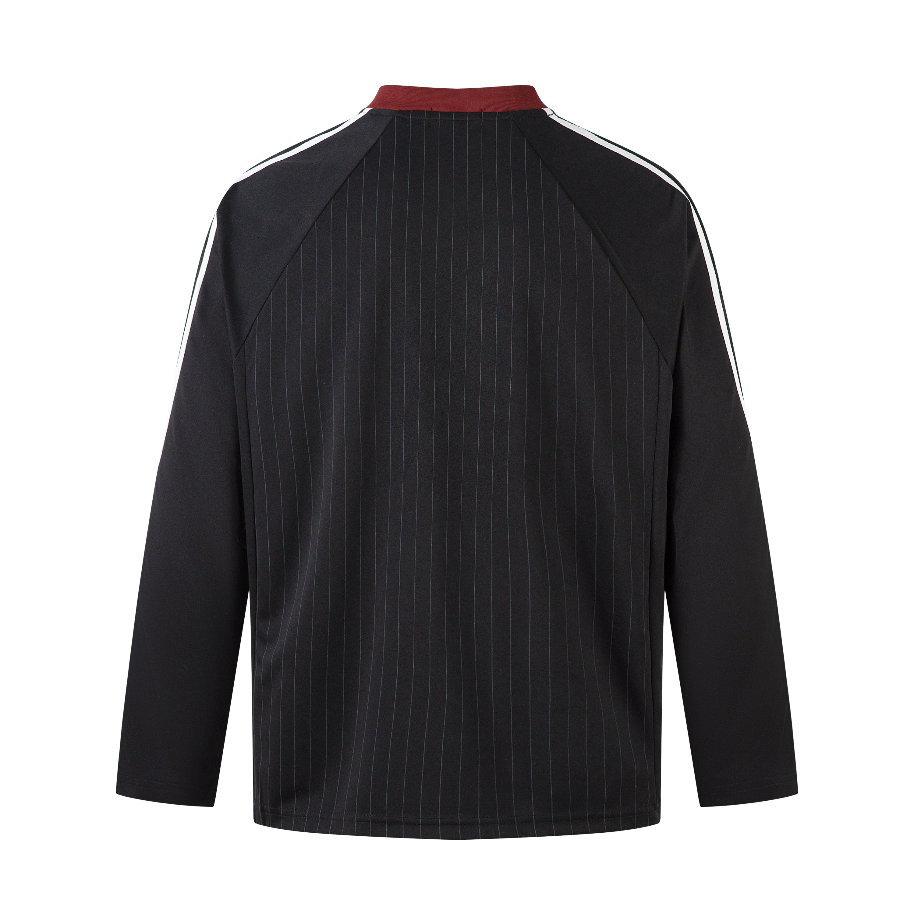 Athletic Stripe Embroidery | Racing Sweatshirt - Santo
