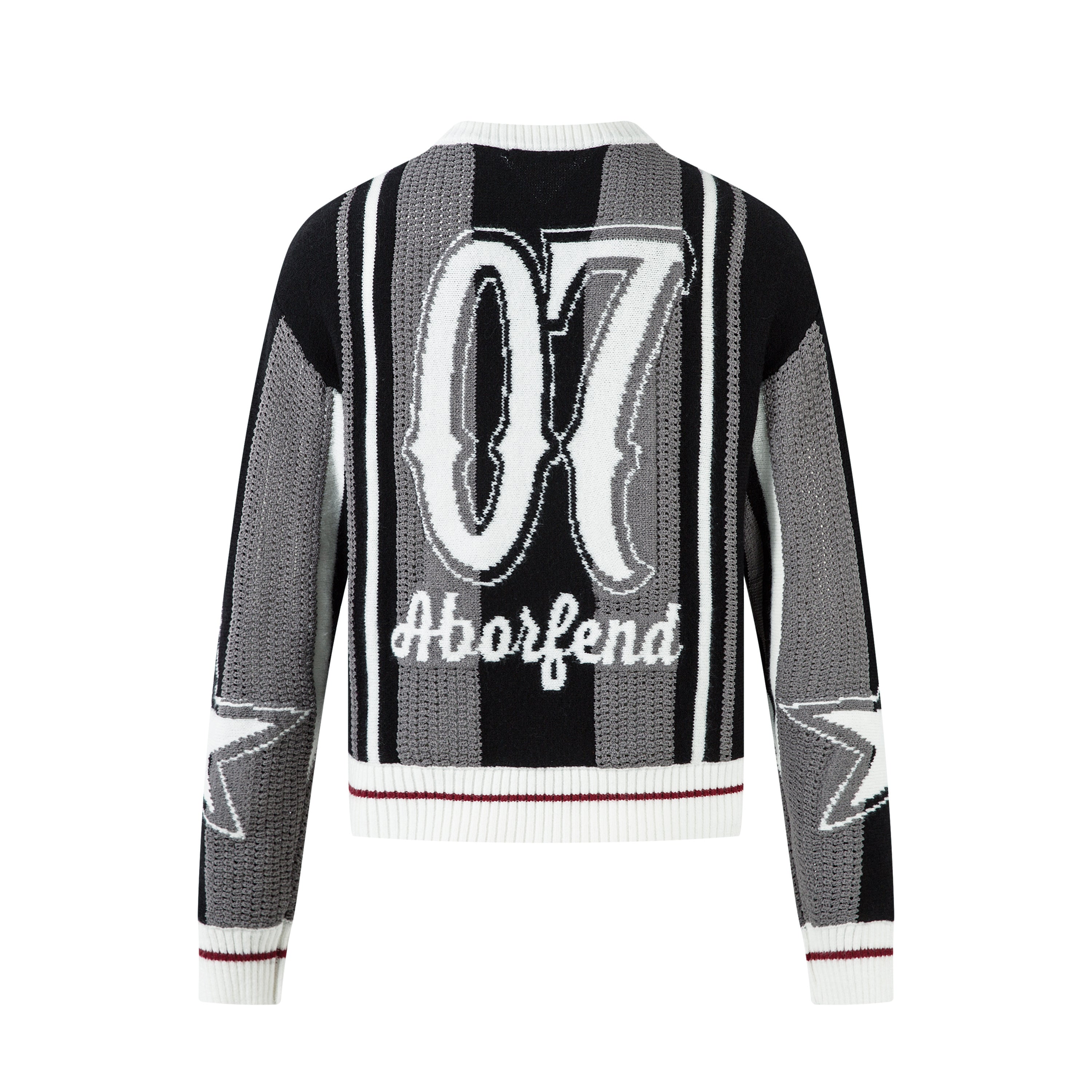 Striped Varsity | Knit Racing Sweater