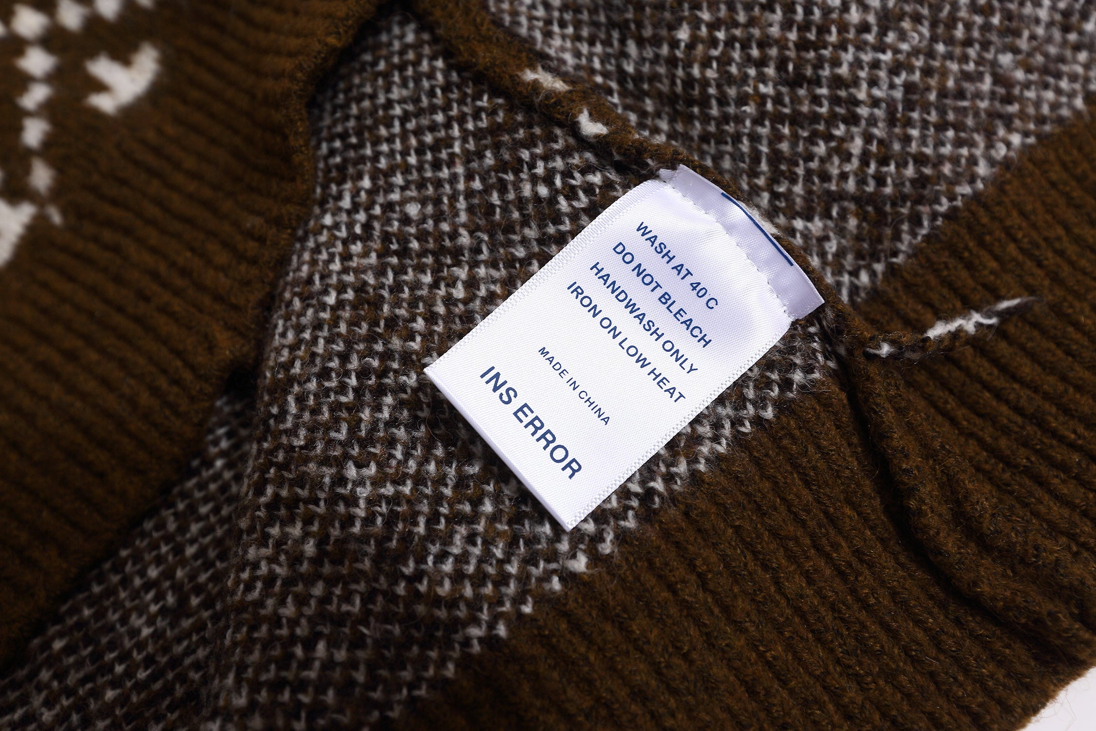 Snow Pup | Playful Pup Print Knit Cardigan