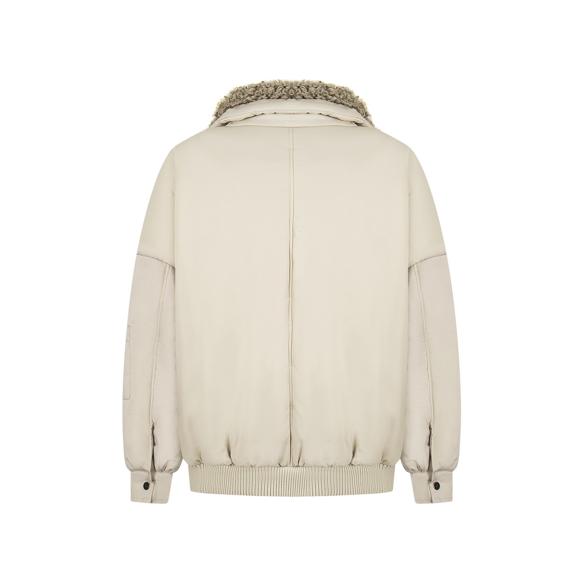 Faux Edge | Belted Vegan Leather Moto Jacket