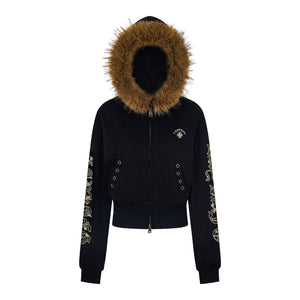 Urban Vice | Buckle-Front Denim Jacket