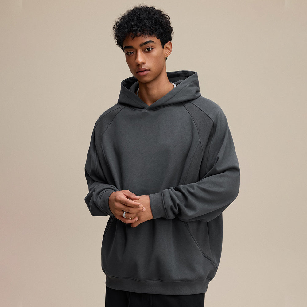 Colorblock Panel Design | Oversized Hoodie - Santo