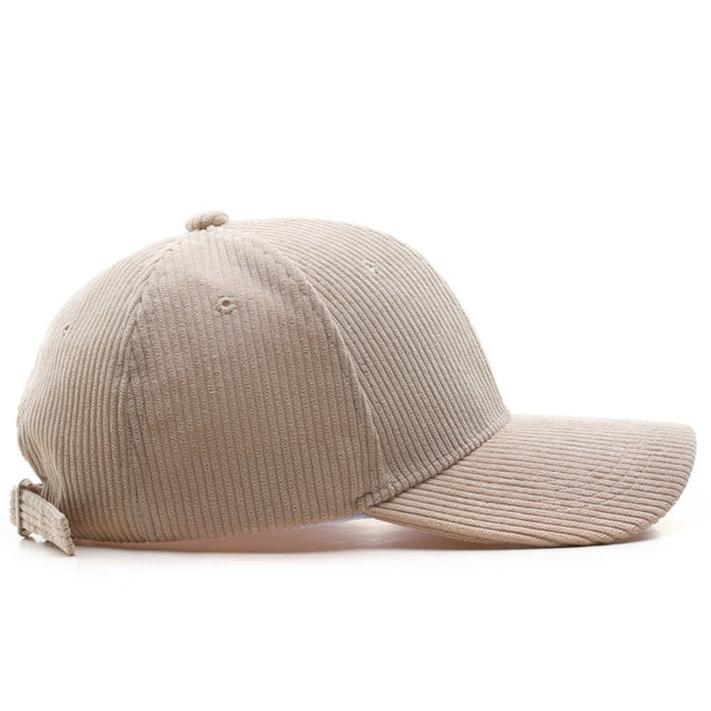"Solid Corduroy" Baseball Cap - Santo