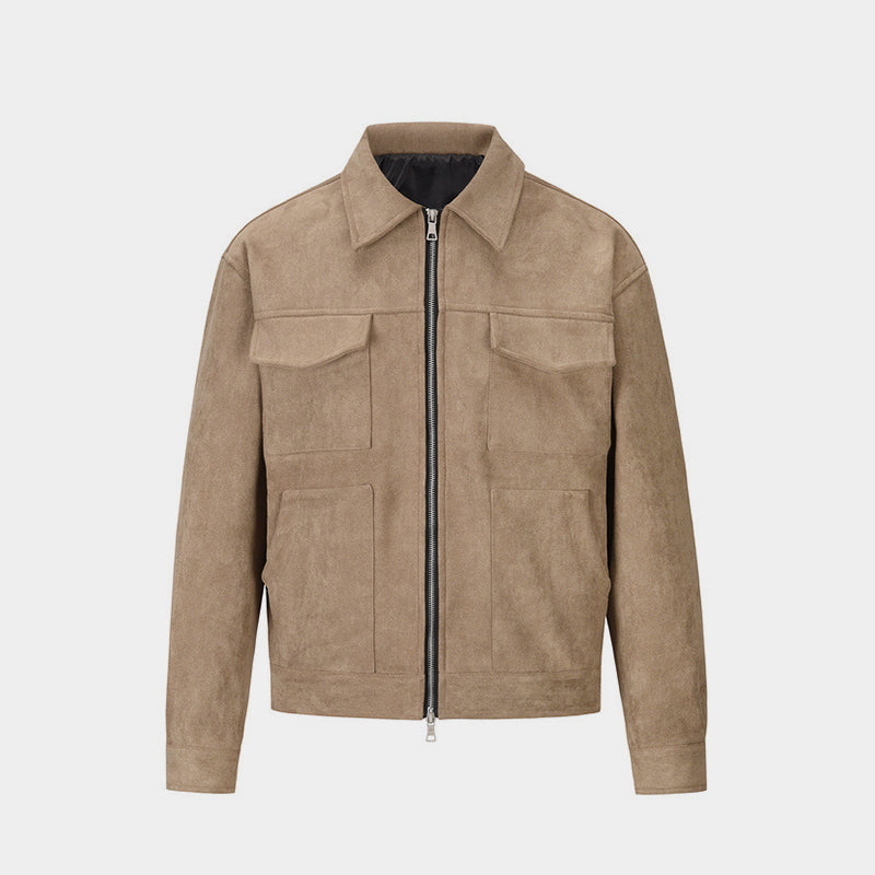 Urban Suede | Bomber Jacket Jacket - Santo