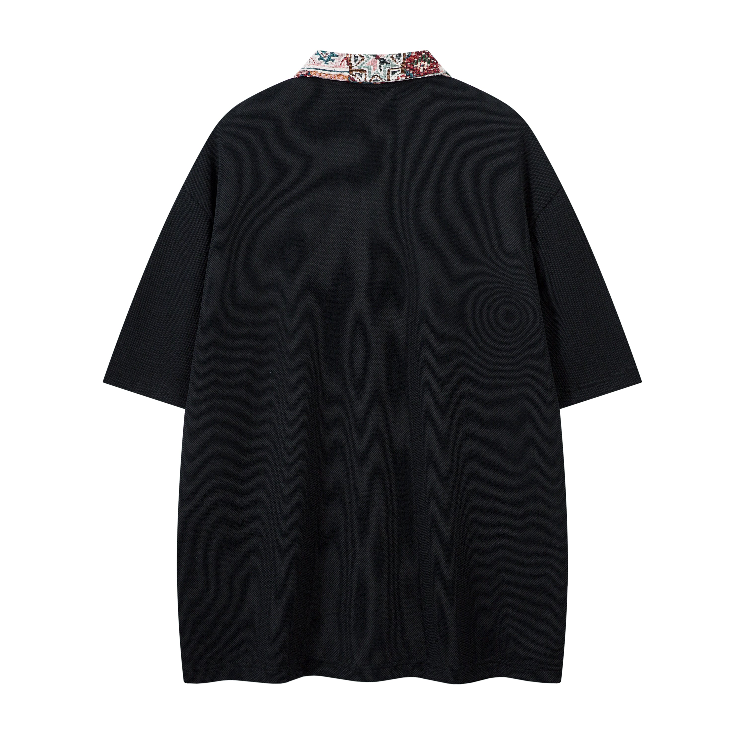 Patchwork Collar Design | Polo Shirt