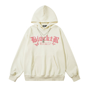 Gothic Butterfly Print | Oversized Hoodie - Santo