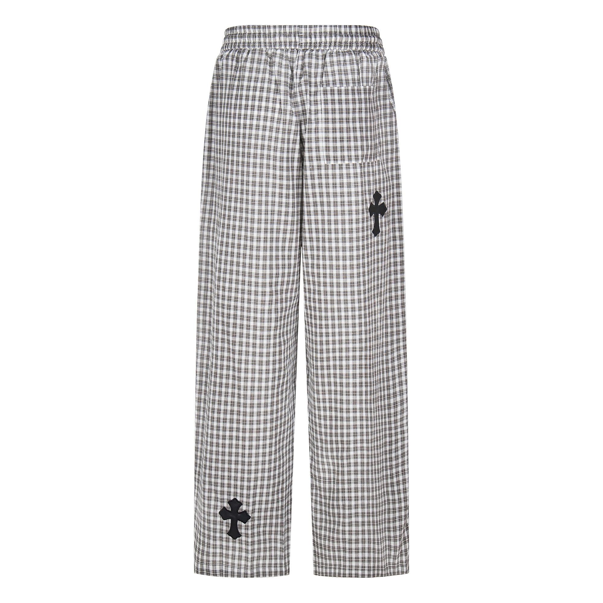 Cross Patch | Plaid Lounge Pants - Santo