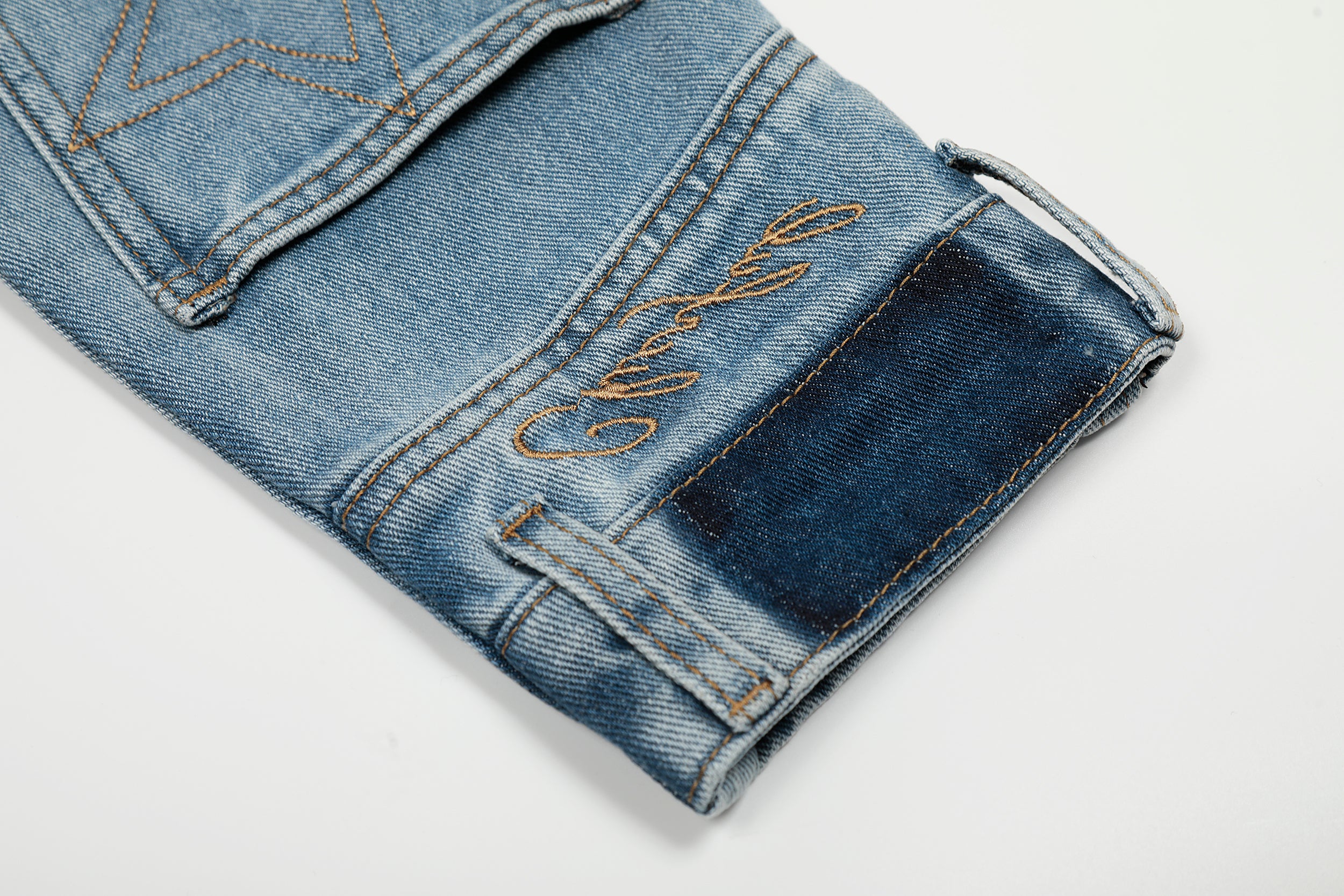 Washed Blue | Vintage Denim Jacket - Santo